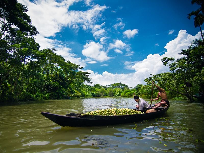 Barishal Floating Markets